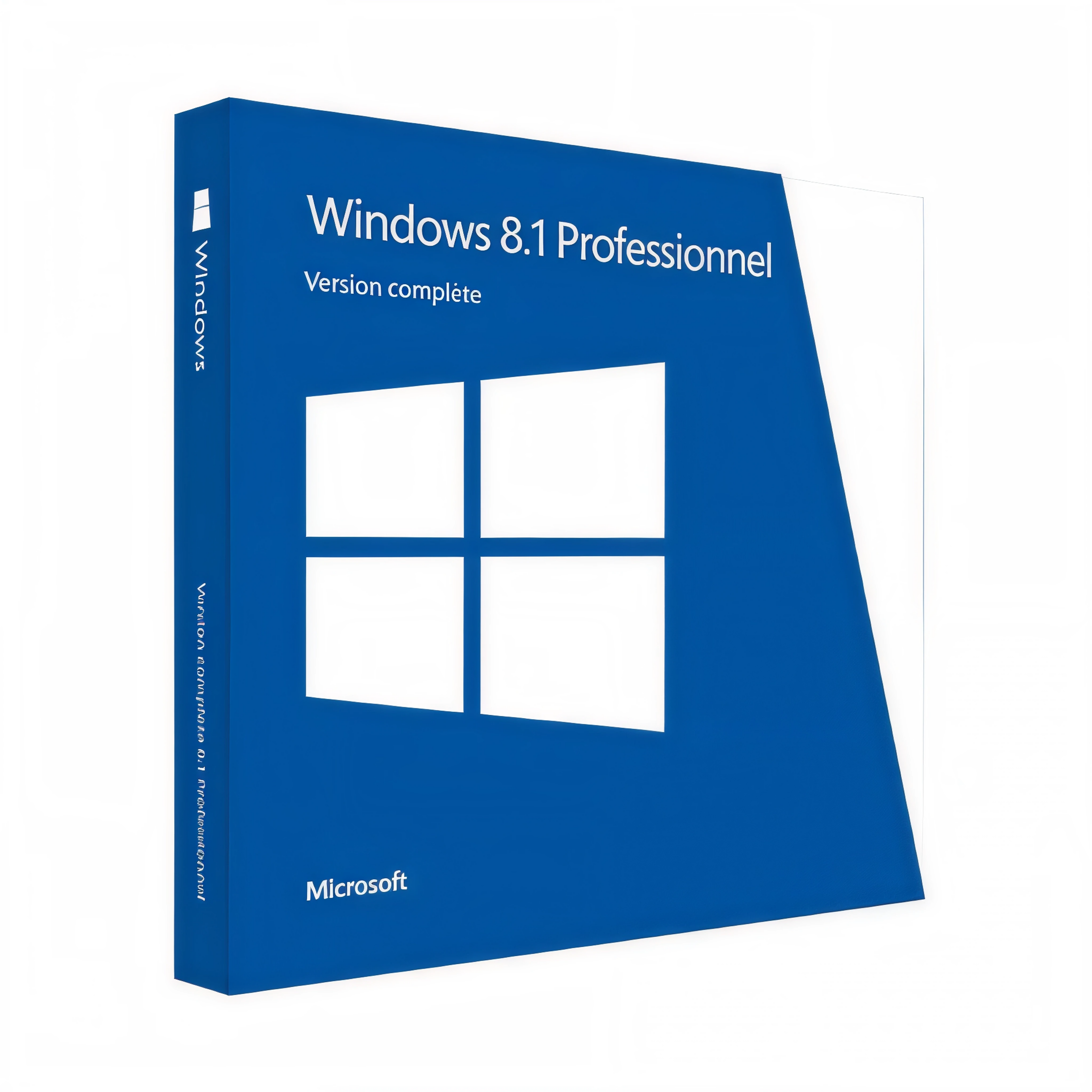 Offrez à votre PC une expérience performante et sécurisée avec Windows 8.1 Professionnel. Après commande, recevez votre clé d’activation par email, accompagnée de toutes les procédures d’installation claires et détaillées dans l’heure qui suit.
Vos avantages immédiats :
-Procédures d’installation sous 1h : Vous recevez tout ce qu’il faut pour installer et activer votre système sereinement, rapidement et sans stress.