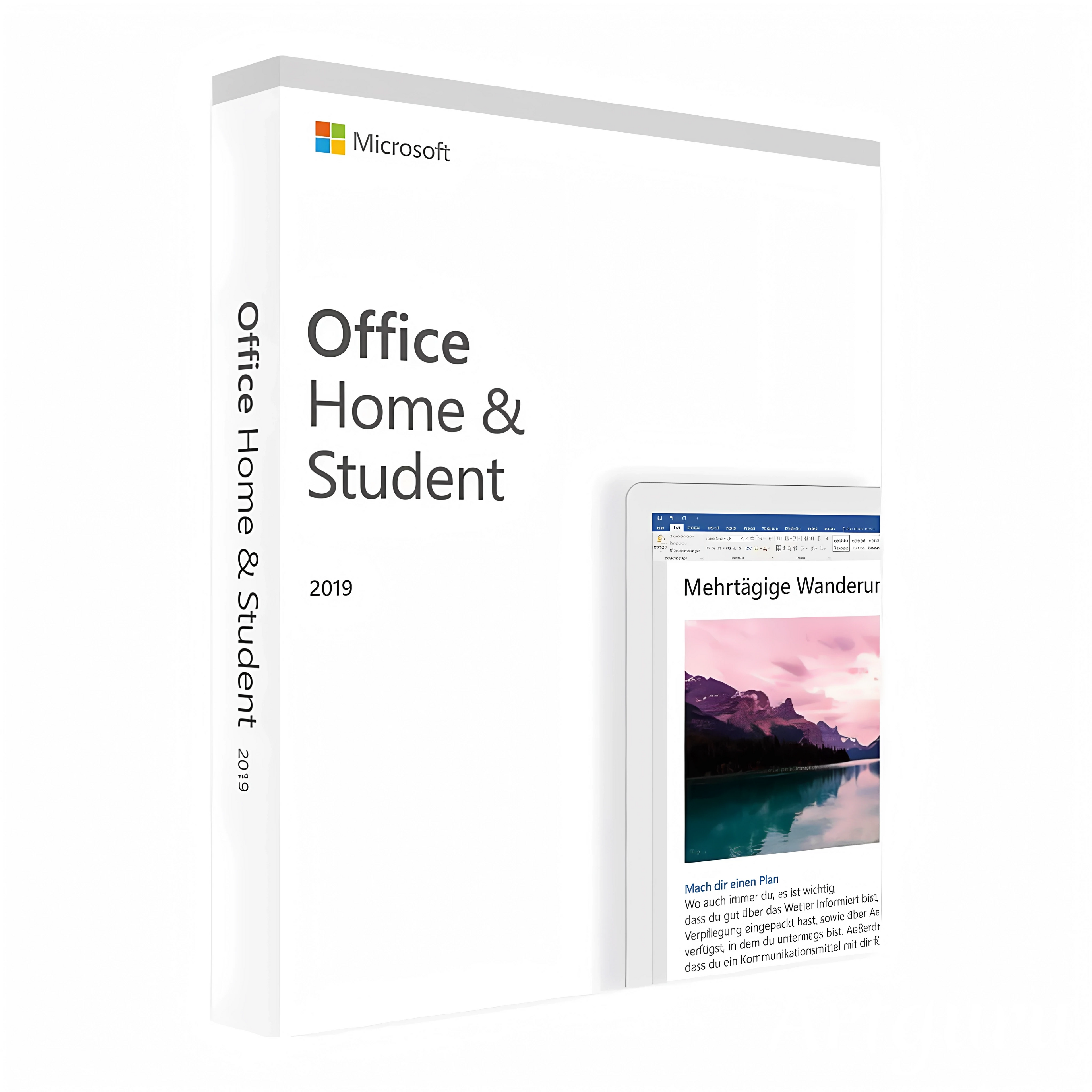 Boostez votre productivité avec Office 2019 Famille et Étudiant. Après commande, recevez votre clé d’activation par email, accompagnée de toutes les procédures d’installation claires et détaillées dans l’heure qui suit.

Vos avantages immédiats :

-Procédures d’installation sous 1h : Toutes les instructions nécessaires pour installer et activer votre suite Office rapidement et sans stress.

-Multilingue : Disponible en français, anglais, espagnol et plus, pour s’adapter à tous vos besoins.