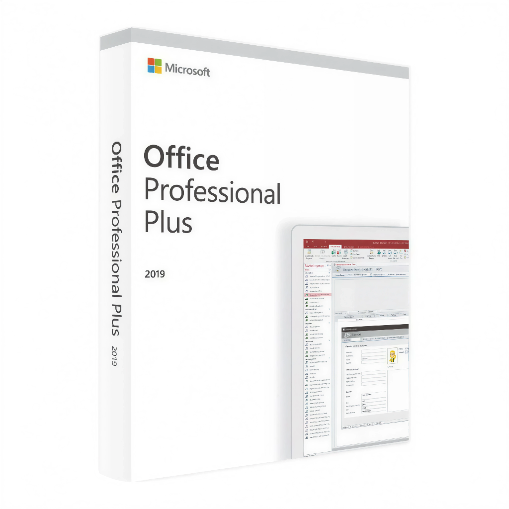 Boostez votre productivité avec Office 2019 Professionnel Plus. Après commande, recevez votre clé d’activation par email, accompagnée de toutes les procédures d’installation claires et détaillées dans l’heure qui suit.

Vos avantages immédiats :

-Procédures d’installation sous 1h : Toutes les instructions nécessaires pour installer et activer votre suite Office rapidement et sans stress.

-Multilingue : Disponible en français, anglais, espagnol et plus, pour s’adapter à tous vos besoins.