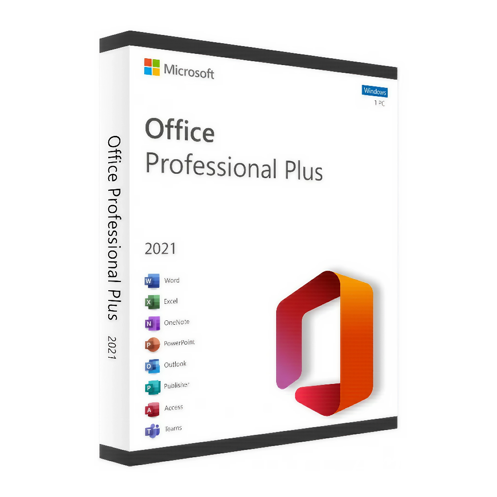 Boostez votre productivité avec Office 2021 Professionnel Plus. Après commande, recevez votre clé d’activation par email, accompagnée de toutes les procédures d’installation claires et détaillées dans l’heure qui suit.

Vos avantages immédiats :

-Procédures d’installation sous 1h : Toutes les instructions nécessaires pour installer et activer votre suite Office rapidement et sans stress.

-Multilingue : Disponible en français, anglais, espagnol et plus, pour s’adapter à tous vos besoins.

Pourquoi choisir 