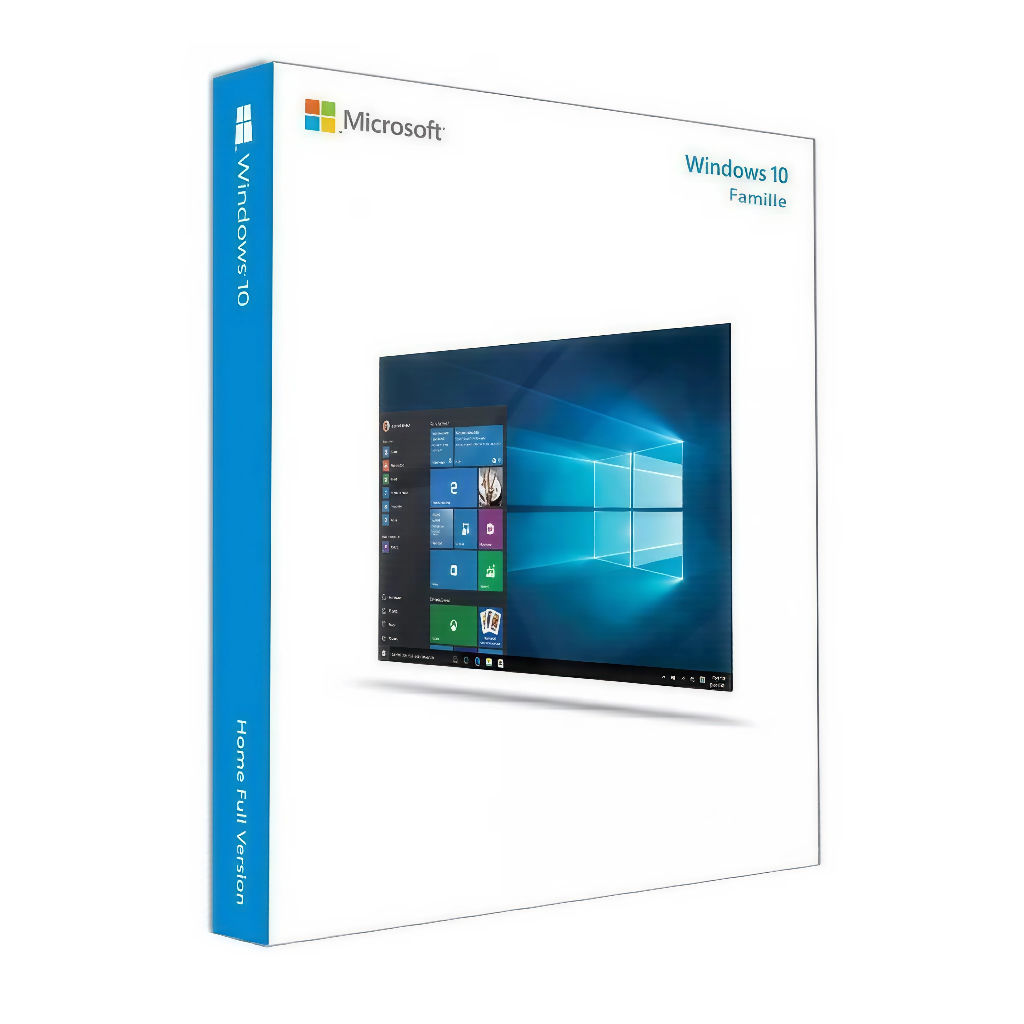 Offrez à votre PC une expérience simple et performante avec&nbsp;Windows 10 Famille. Après commande, recevez votre clé d’activation par email, accompagnée de toutes les procédures d’installation claires et détaillées dans l’heure qui suit.

Vos avantages immédiats :

-Procédures d’installation sous 1h&nbsp;: Vous recevez tout ce qu’il faut pour installer et activer votre système sereinement, rapidement et sans stress.

-Multilingue&nbsp;: Choisissez la langue adaptée à vos besoins : français, anglais, espag